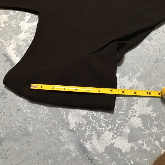 Preview Collection Black A Line Short Sleeve Dress - Picture 7 of 9